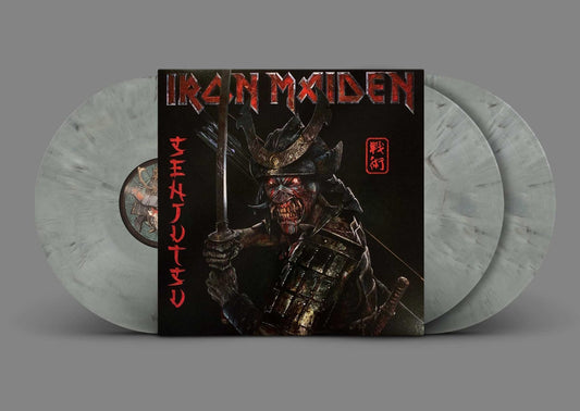 Iron Maiden Senjutsu (Limited Edition, Silver & Black Marble Colored Vinyl) (3 Lp's)