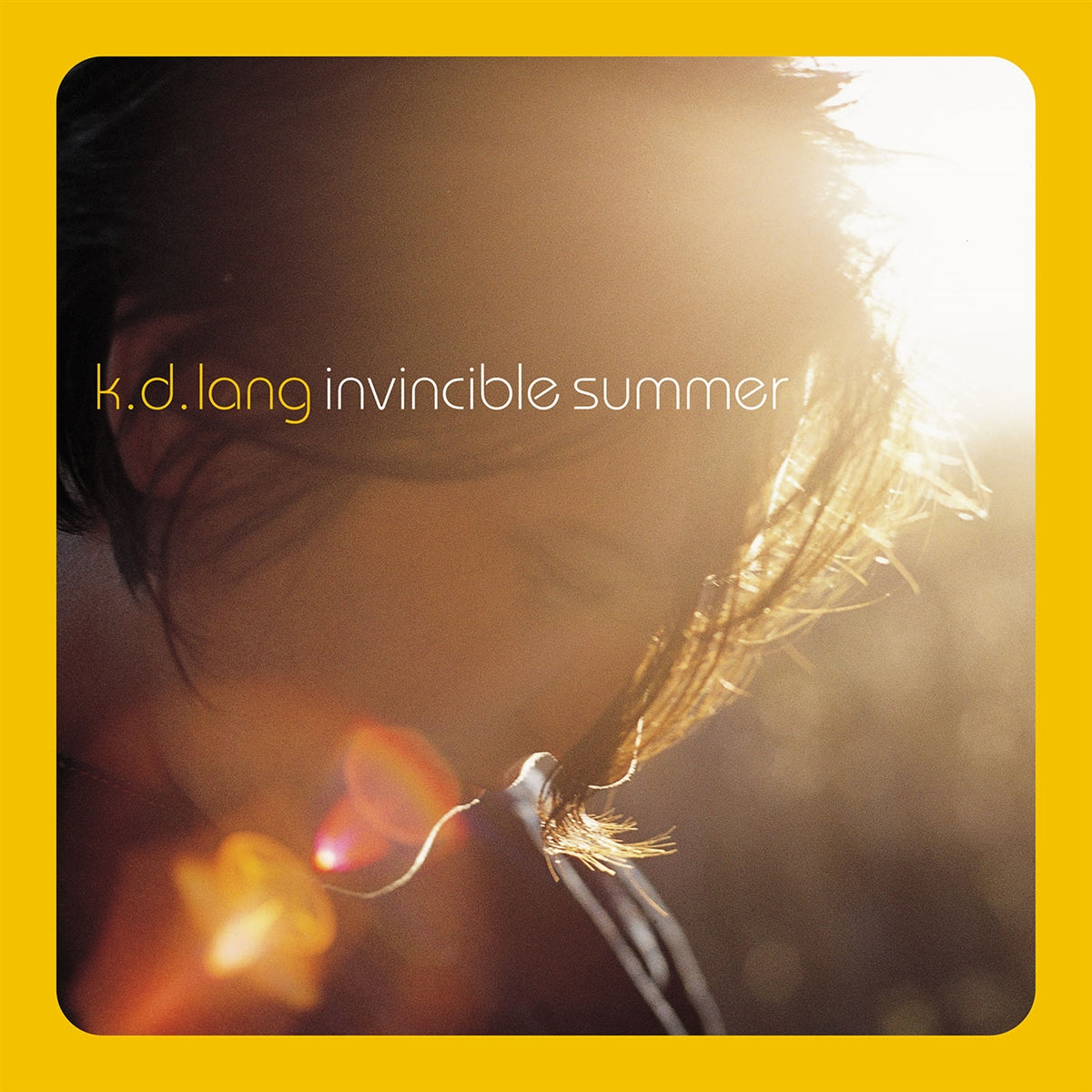 Kd lang Invincible Summer 20th Anniversary Edition (Yellow Flame colored vinyl; SYEOR Exclusive)