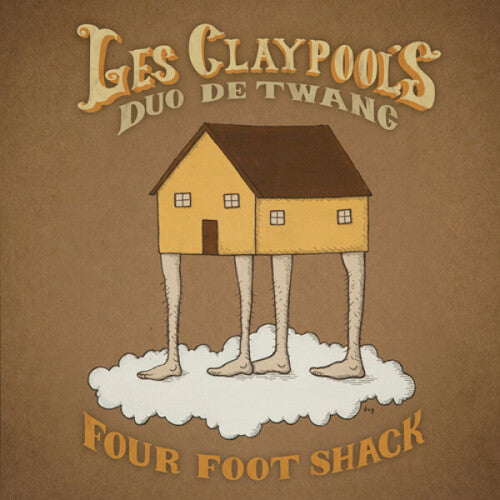 Les Claypool's Duo De Twang Four Foot Shack (Colored Vinyl, Gold) (2 Lp's)