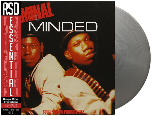 Boogie Down Productions Criminal Minded (RSD Exclusive, Colored Vinyl, Silver)