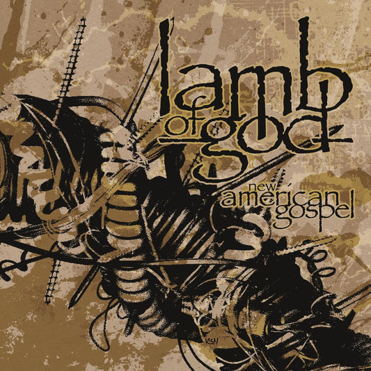 Lamb of God New American Gospel (Limited Edition, Wild Card Galaxy Base W/ White & Black Splatter Colored Vinyl)