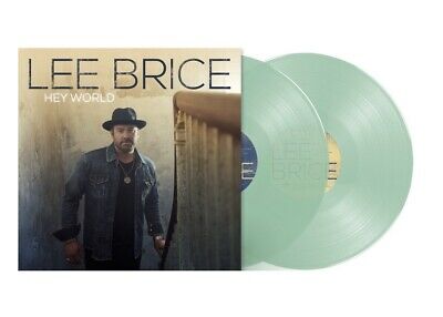 Lee Brice Hey World (Limited Edition, Sea Glass Colored Vinyl) (2 Lp's)