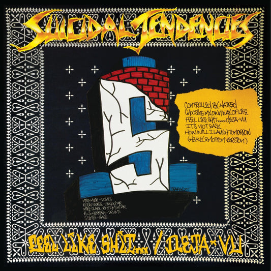 Suicidal Tendencies Controlled By Hatred/Feel Like Shit...Deja Vu (Indie Excliusive, Friut Punch Colored Vinyl)