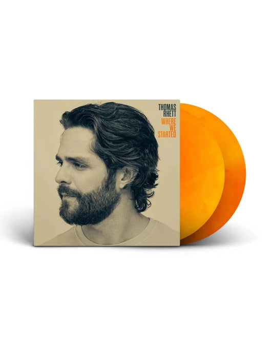Thomas Rhett Where We Started (Limited Edition, Translucent Orange Colored Vinyl) [Import] (2 Lp's)