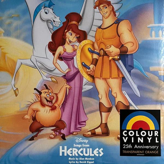 Various Artists Songs From Hercules: 25th Anniversary (Original Soundtrack) (Transparent Orange Colored Vinyl) [Import]