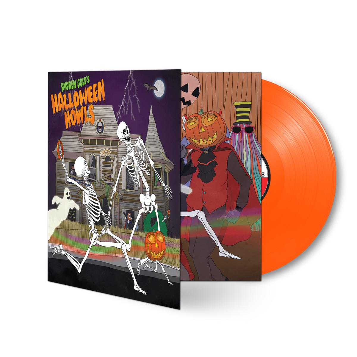 Andrew Gold Halloween Howls: Fun & Scary Music (Limited Edition, Colored Vinyl, Orange)