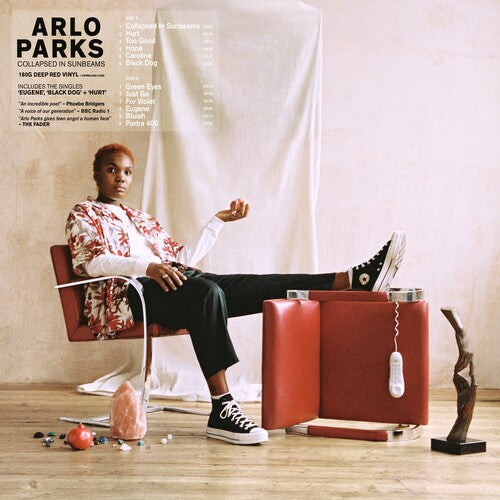 Arlo Parks Collapsed In Sunbeams (Deep Red Vinyl) (Colored Vinyl, Poster)