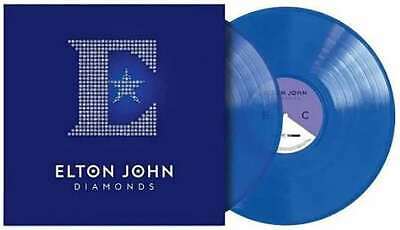Elton John Diamonds [Limited Edition, Blue Colored Vinyl] [Import] ( 2 Lp's)