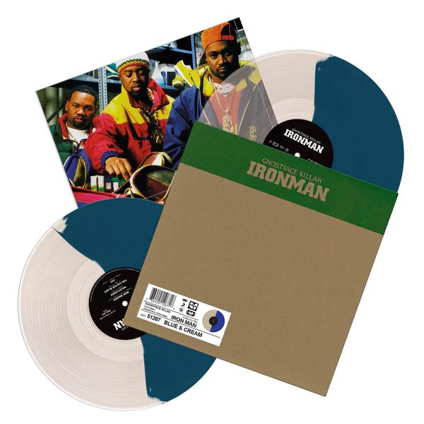 Ghostface Killah Ironman (Blue & Cream Colored Vinyl) (2Lp's)