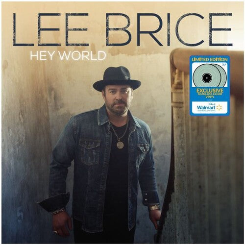 Lee Brice Hey World (Limited Edition, Sea Glass Colored Vinyl) (2 Lp's)