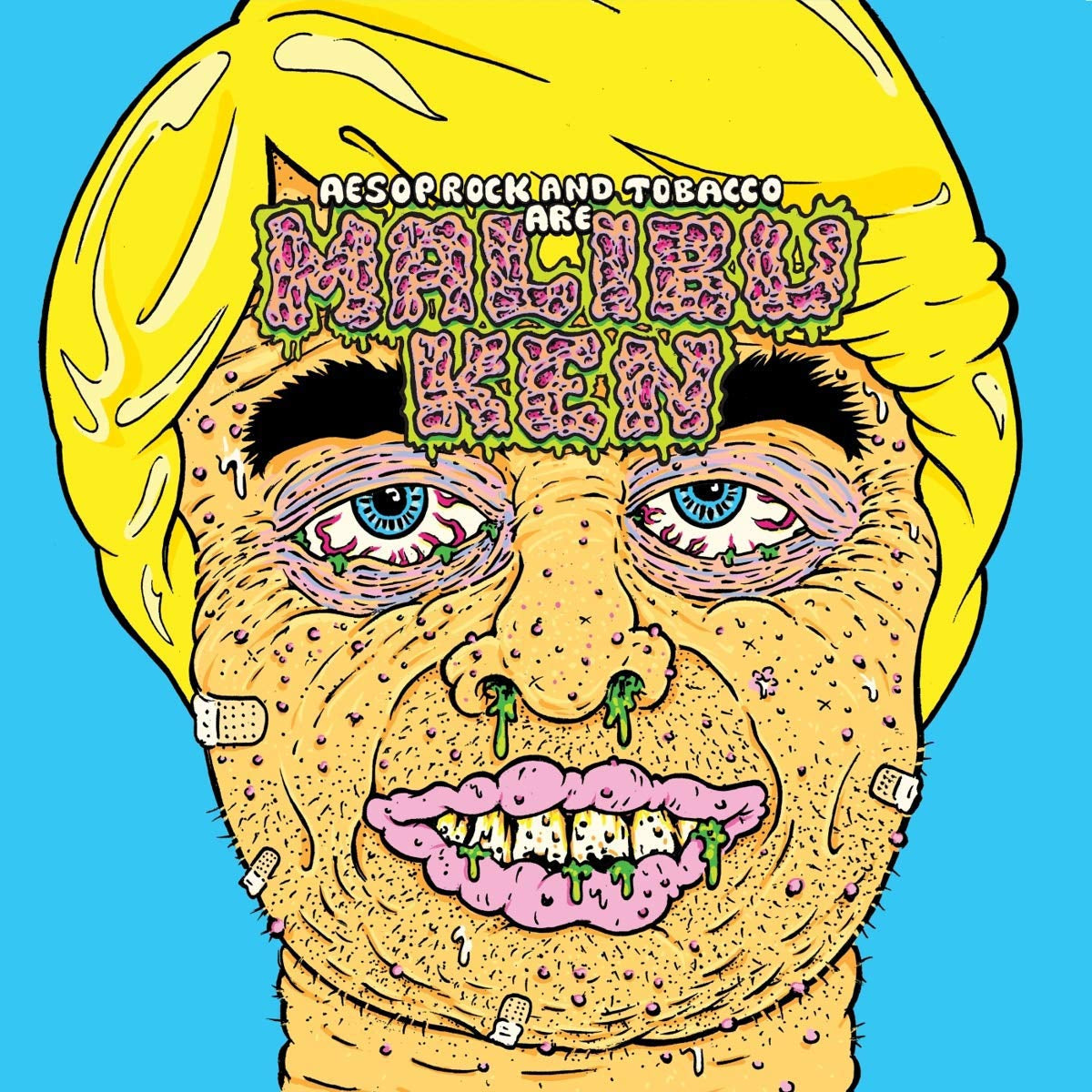 Aesop Rock/ Malibu Ken / Tobacco Malibu Ken (Custom Blue Colored Vinyl)