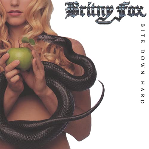 Britny Fox Bite Down Hard (CLEAR WITH BROWN SPLATTER VINYL)