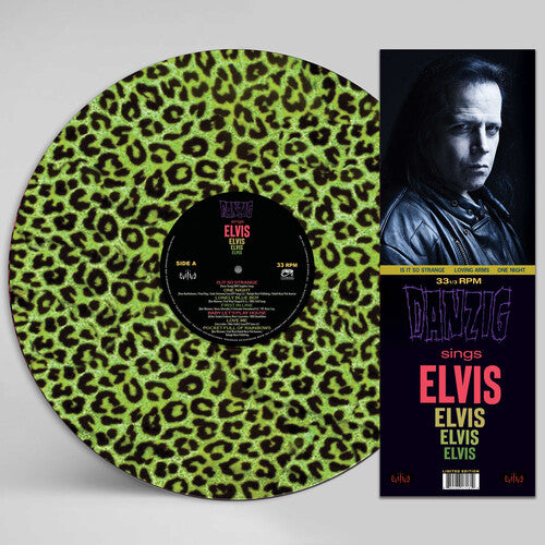 Danzig Sings Elvis - A Gorgeous Green Leopard Picture Disc Vinyl (Green, Picture Disc Vinyl LP)