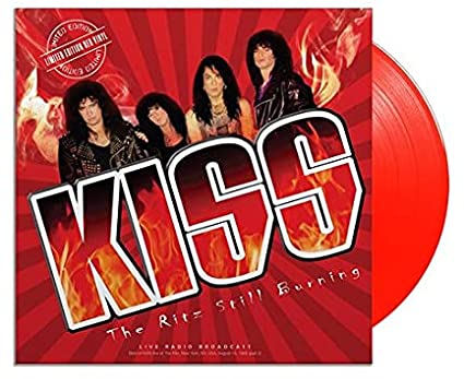 KISS The Ritz Still Burning RED Vinyl