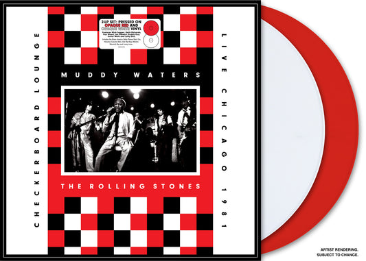 Muddy Waters/The Rolling Stones Live At Checkerboard Lounge Chicago 1981 [Red & White 2 LP]