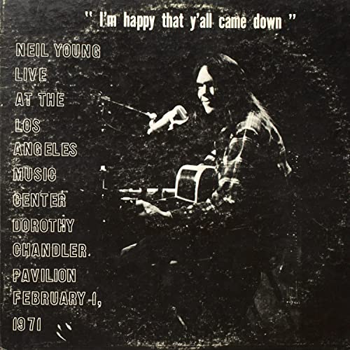 Neil Young Dorothy Chandler Pavilion 1971