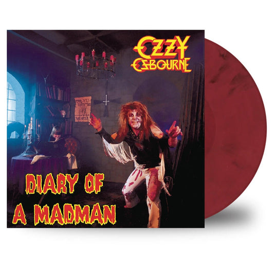 Ozzy Osbourne Diary Of A Madman (Limited Edition, Red & Black Swirl Vinyl) Import