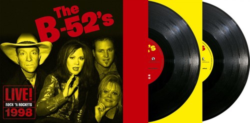 The B-52's Live! Rock 'n Rockets 1998 (Black, 140 Gram Vinyl) (2 Lp's)