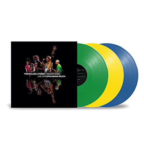 The Rolling Stones A Bigger Bang Live On Copacabana Beach [Multi Color 3 LP]