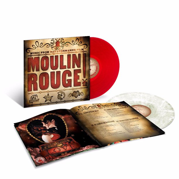 Various Artists Moulin Rouge (Original Soundtrack) (Limited Edition, Red & Clear Vinyl) (2 Lp's)